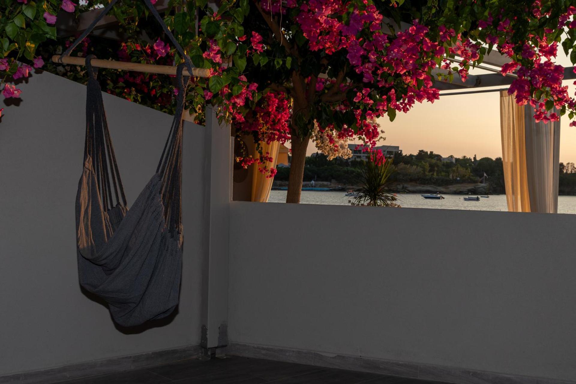 Buganvilla-Sea Front Villas Agia Pelagia  Bagian luar foto